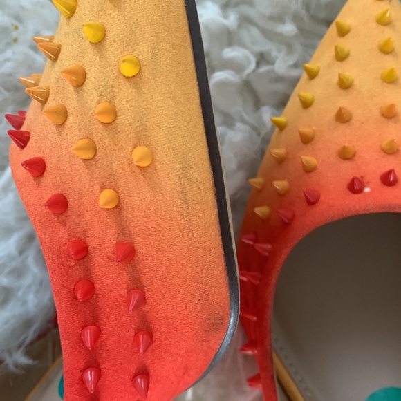 Steve Madden Multi color spiked heels - Picture 5 of 7